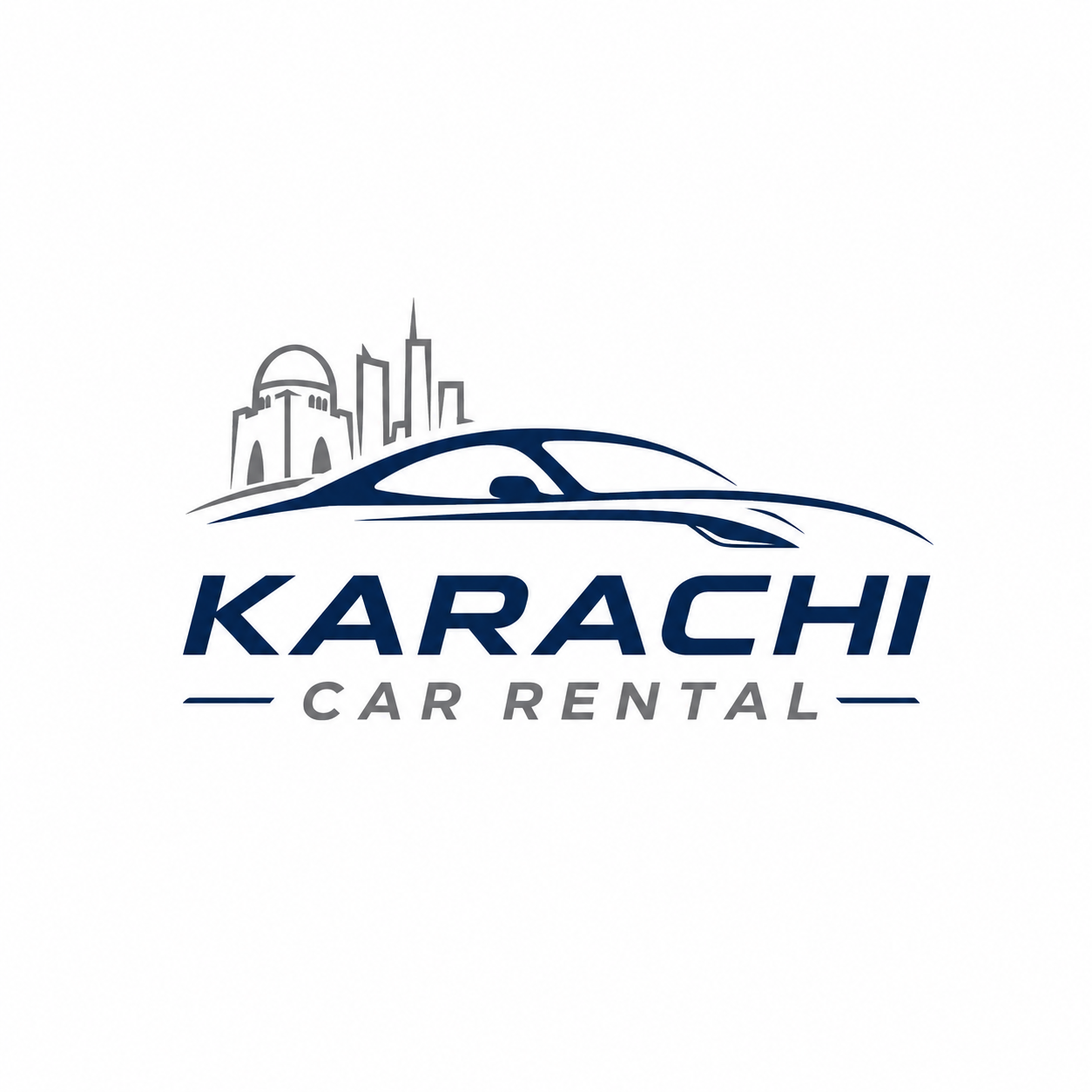 Karachi car rental logo